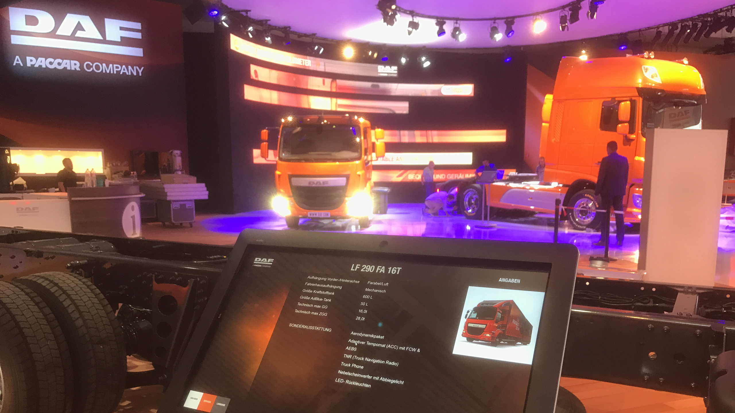 DAF IAA Booth 2016